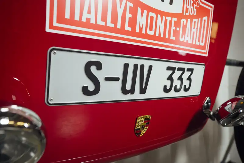 Porsche 911 S #147 Mote Carlo Rally Tribute Full Size Displa-For Sale