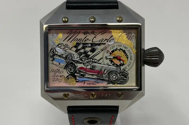 Heiko Saxo Monte Carlo Limited Edition Wristwatch with Hand--For Sale