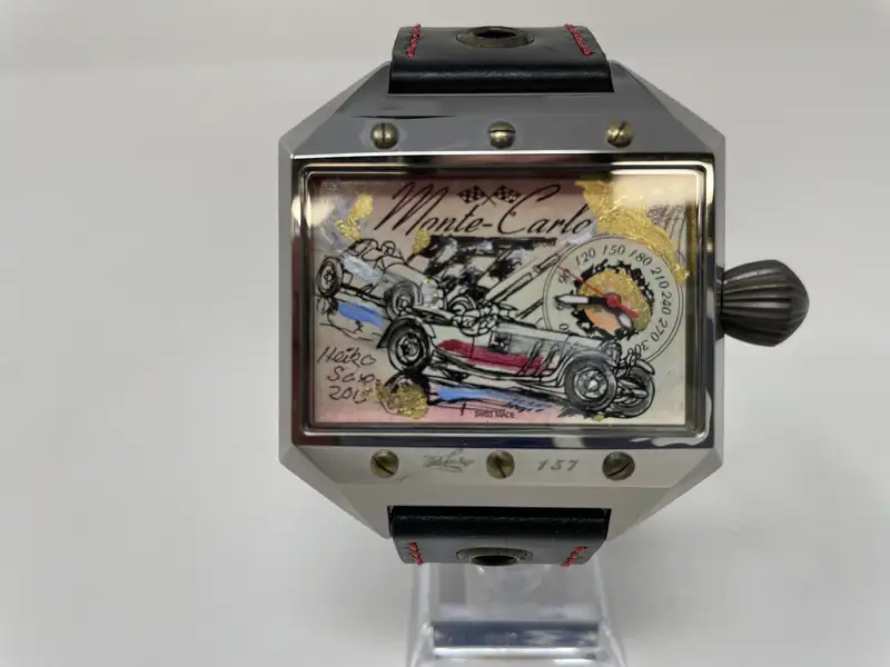 Heiko Saxo Monte Carlo Limited Edition Wristwatch with Hand--For Sale