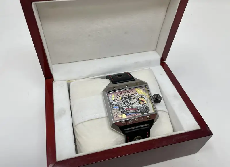 Heiko Saxo Monte Carlo Limited Edition Wristwatch with Hand--For Sale