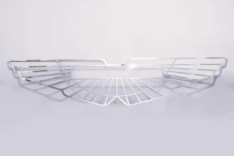 Very Large Metal Aston Martin Wings Wall Display-For Sale