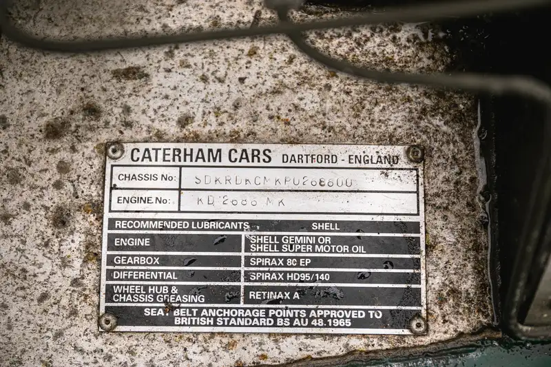 1993 Caterham Super 7 Sprint-Sold