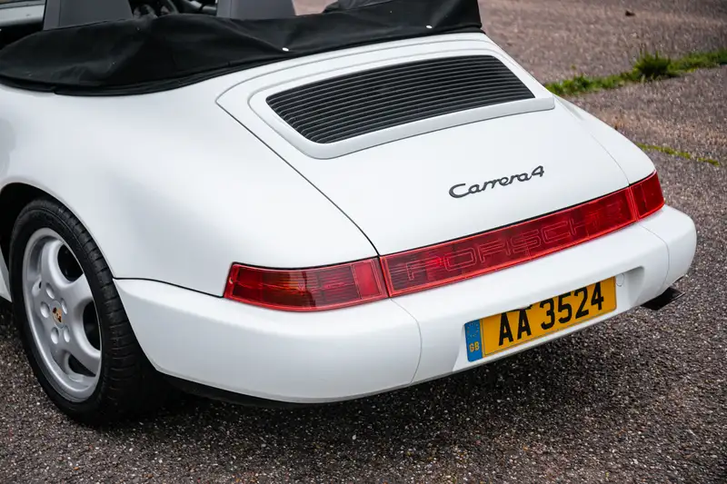 1991 Porsche 911 (964) C4 Cabriolet Manual-Sold