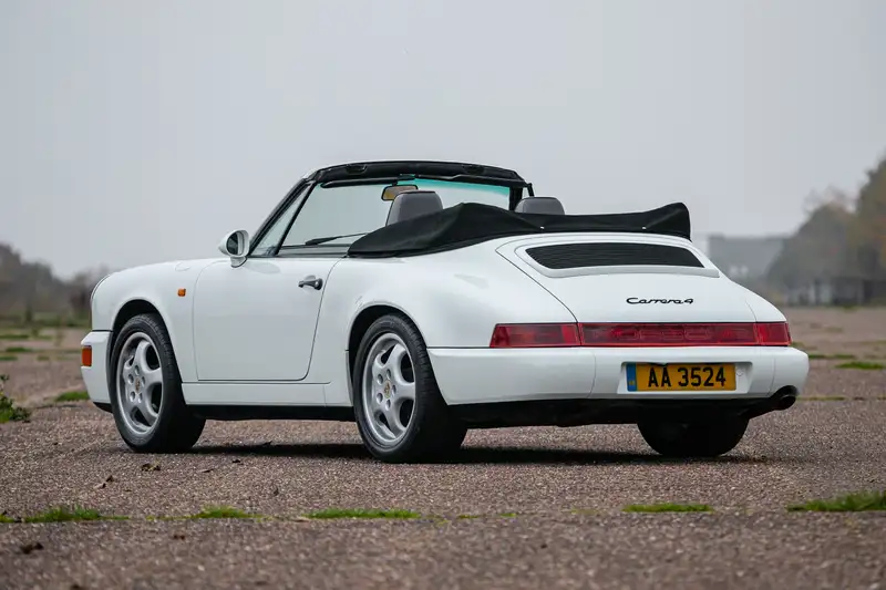 1991 Porsche 911 (964) C4 Cabriolet Manual-Sold