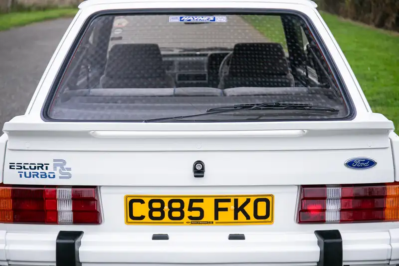 1986 Ford Escort RS Turbo S1-Sold