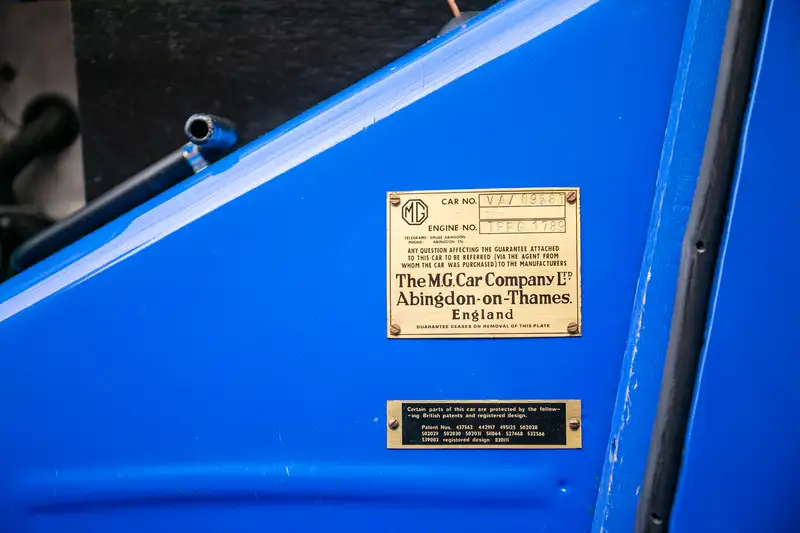 1937 MG VA Open Tourer-Sold