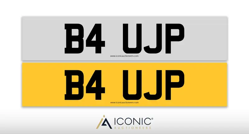 UK Registration Number B4 UJP-Sold