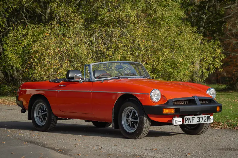 1981 MGB Roadster - 9,335 miles-Sold