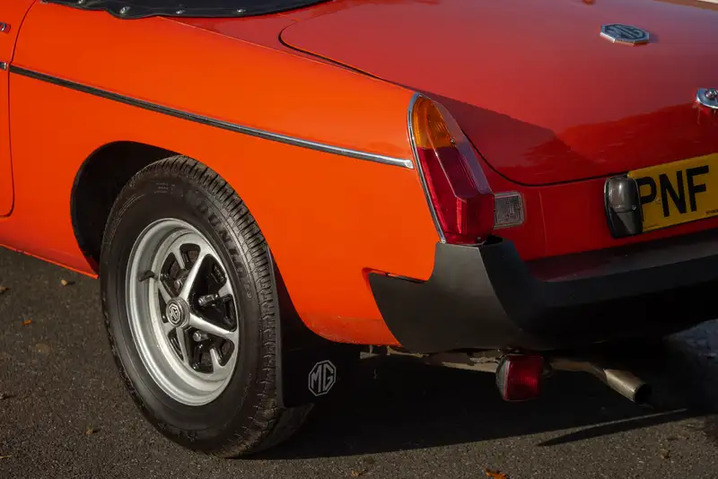 1981 MGB Roadster - 9,335 miles-Sold