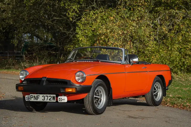 1981 MGB Roadster - 9,335 miles-Sold