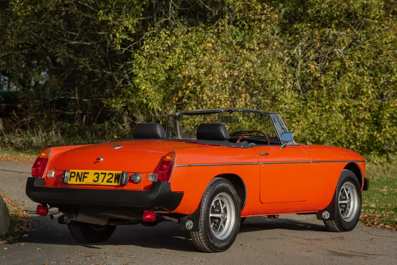 1981 MGB Roadster - 9,335 miles-Sold