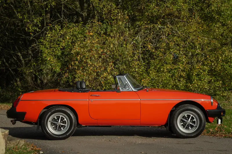 1981 MGB Roadster - 9,335 miles-Sold