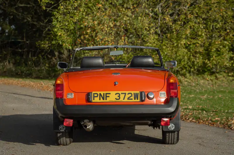 1981 MGB Roadster - 9,335 miles-Sold