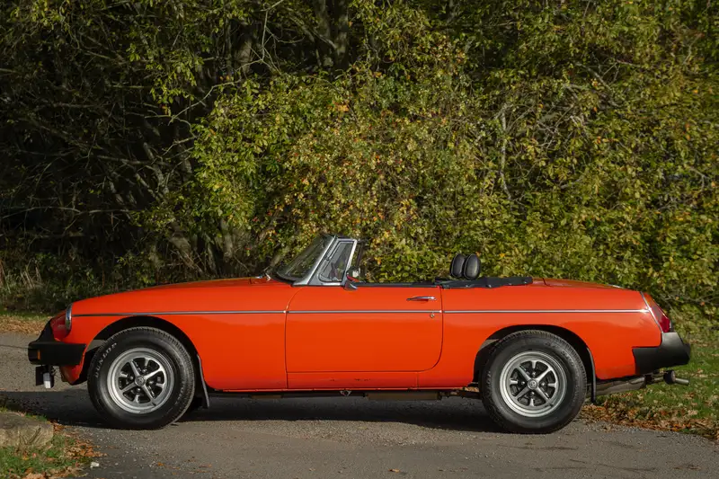1981 MGB Roadster - 9,335 miles-Sold