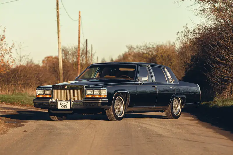 Iconic Auctioneers | 1988 Cadillac Brougham D'Elegance Gold