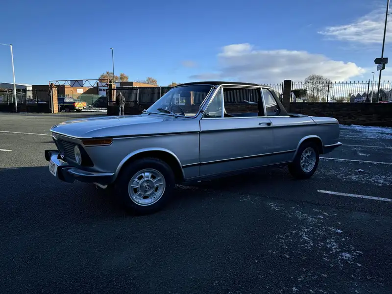 1973 BMW 2002 Baur Cabriolet-Sold