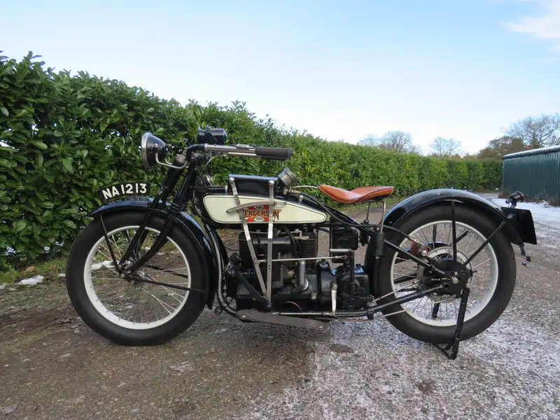 1924 Henderson Four Cylinder Deluxe 1305cc-Sold