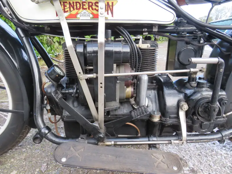 1924 Henderson Four Cylinder Deluxe 1305cc-Sold