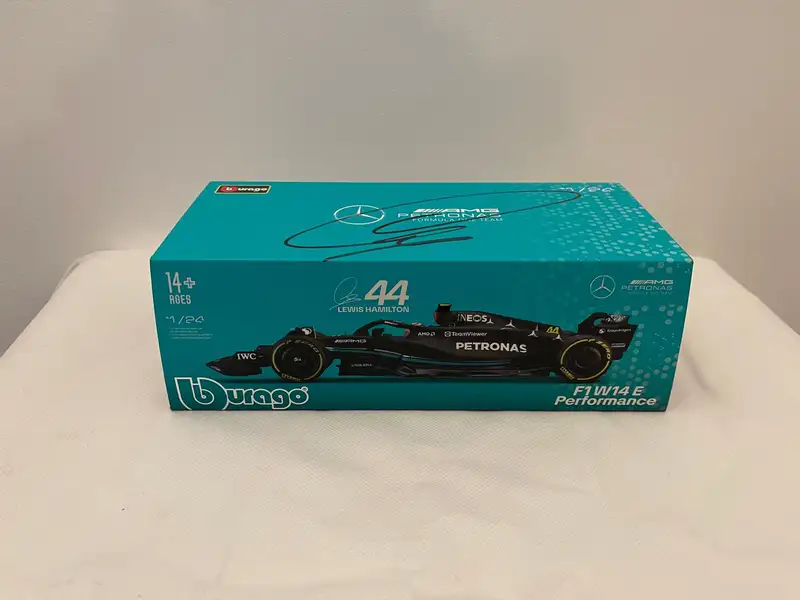 1:24th Scale AMG Petronas Mercedes F1 W14 E Signed 3 Times b-Sold
