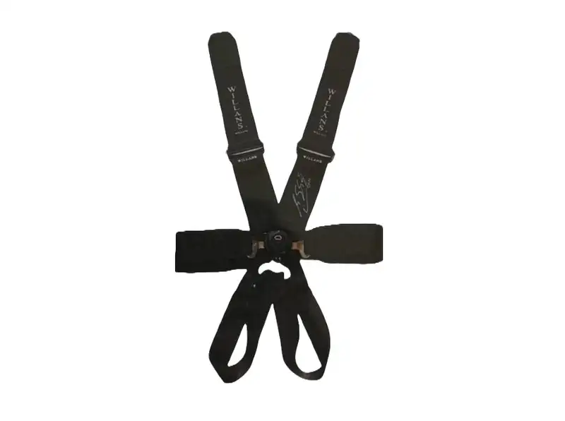 Michael Schumacher Race-Used and Signed Seat Belts-For Sale