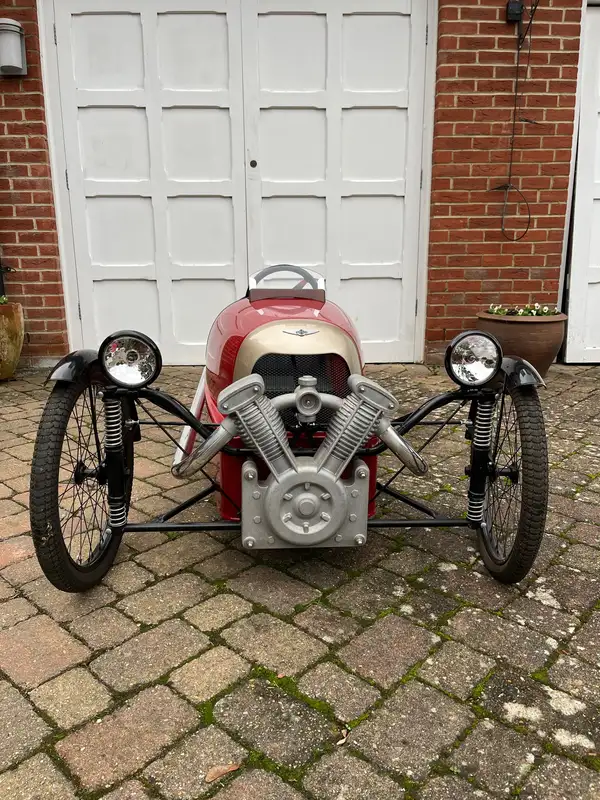 Morgan Supersport Junior Three-Wheeler 3-Speed Pedal Car-Sold