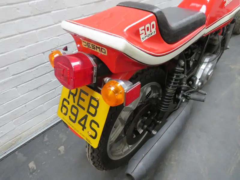 1978 Ducati 500 Sport Desmo Twin 497cc -Sold