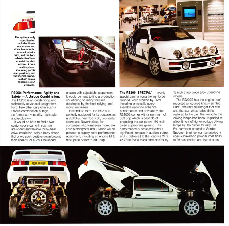 1990 Ford RS200 S-For Sale