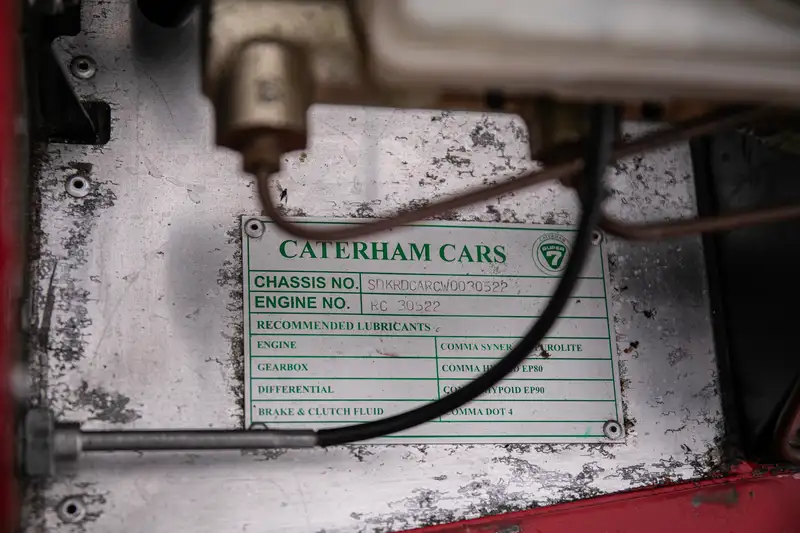 1998 Caterham 7 VVC-Sold