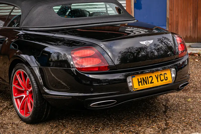 2012 Bentley Continental GTC Supersport 'Ice Speed Record' E-For Sale