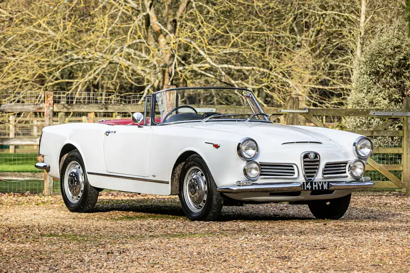1963 Alfa Romeo 2600 Spider Coachwork by Carrozzeria Touring-For Sale