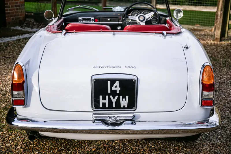 1963 Alfa Romeo 2600 Spider Coachwork by Carrozzeria Touring-For Sale