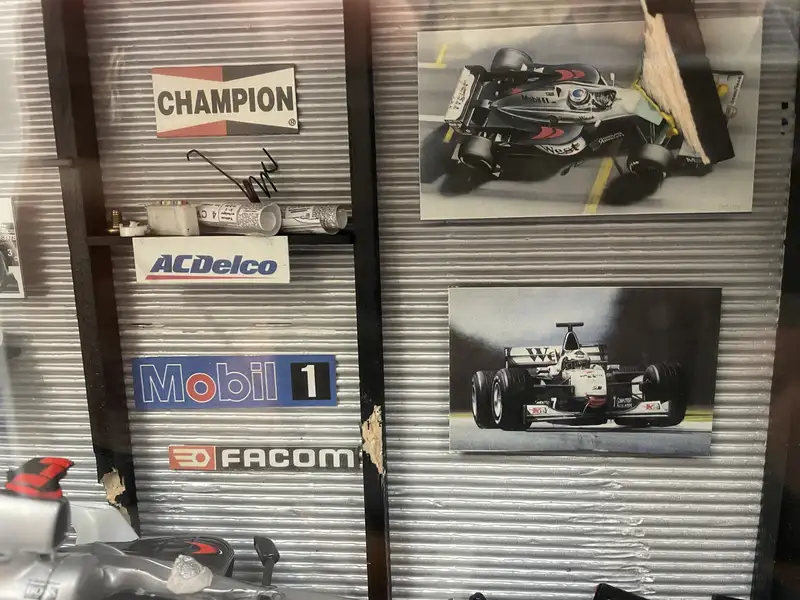 Highly Detailed Diorama of Kimi Räikkönen's McLaren MP4-20-Sold
