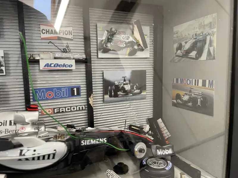 Highly Detailed Diorama of Kimi Räikkönen's McLaren MP4-20-Sold