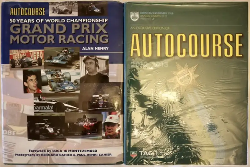 A Complete Run of Autocourse Annuals from 1966 to 2021-Sold