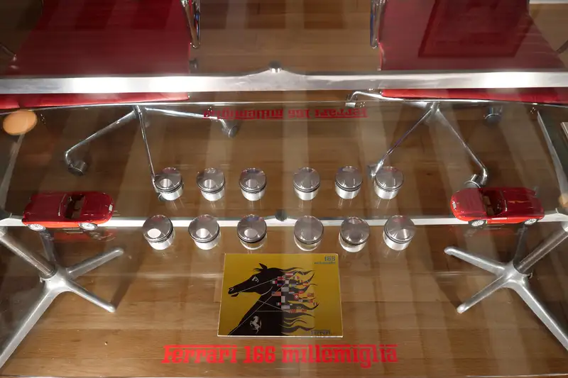 Ferrari 166 Miglia Mille-Themed Meeting / Presentation Table-Sold