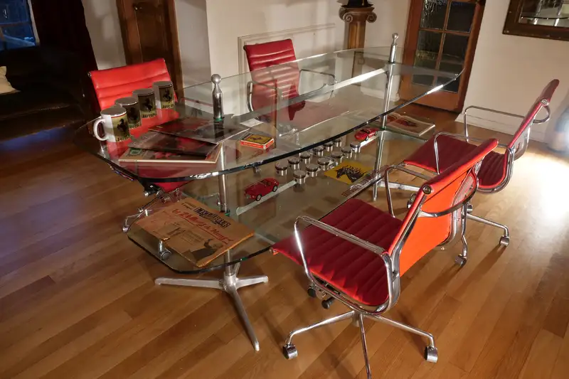 Ferrari 166 Miglia Mille-Themed Meeting / Presentation Table-Sold