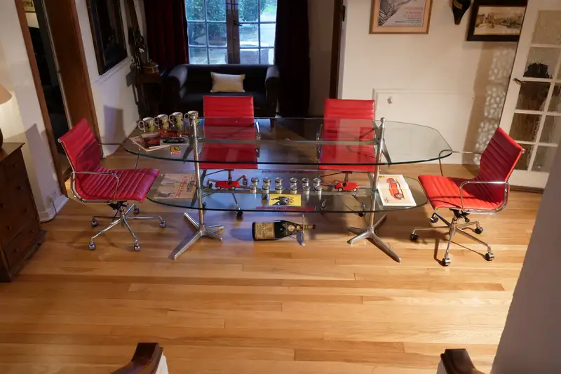Ferrari 166 Miglia Mille-Themed Meeting / Presentation Table-Sold
