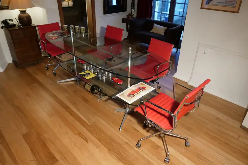 Ferrari 166 Miglia Mille-Themed Meeting / Presentation Table-Sold