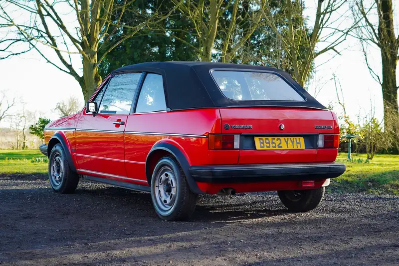 1985 Volkswagen Golf Mk 1 1.6 GLi Cabriolet-Sold
