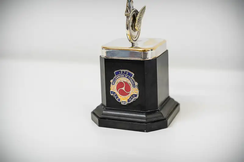 1979 Mike Hailwood Isle of Man TT Silver Replica Trophy-Sold