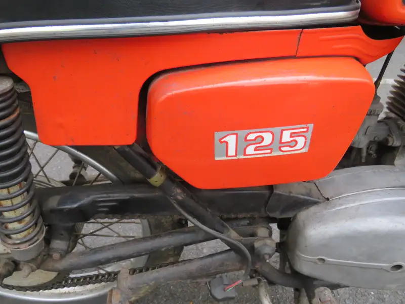 1986 CZ 125 DL 124cc-Sold