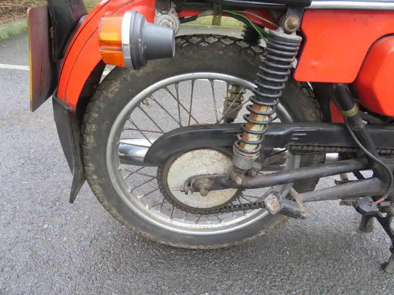 1986 CZ 125 DL 124cc-Sold