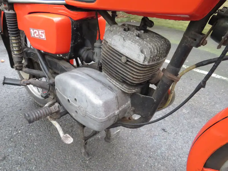 1986 CZ 125 DL 124cc-Sold