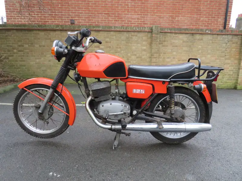 1986 CZ 125 DL 124cc-Sold