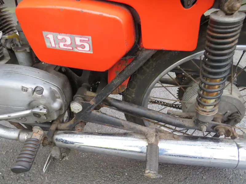 1986 CZ 125 DL 124cc-Sold