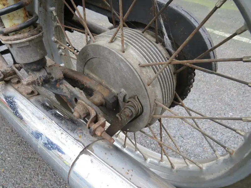 1986 CZ 125 DL 124cc-Sold