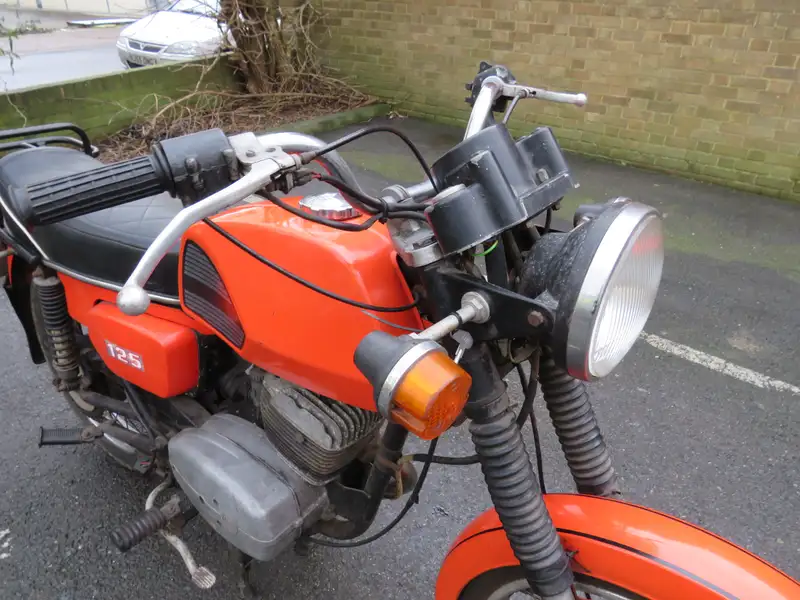 1986 CZ 125 DL 124cc-Sold