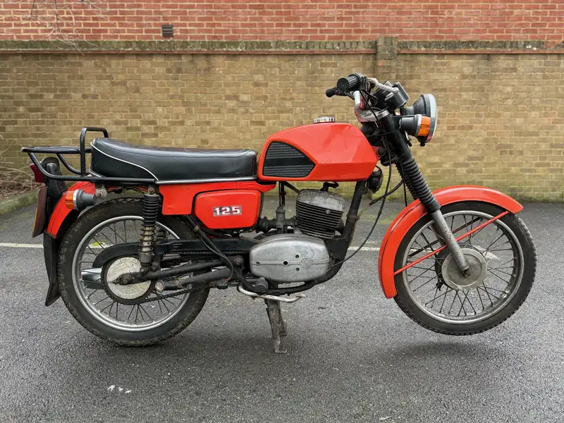 1986 CZ 125 DL 124cc-Sold