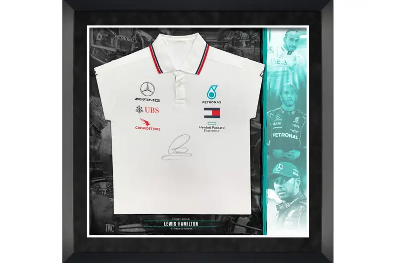 Official Mercedes AMG Petronas Sir Lewis Hamilton-Signed and-Sold