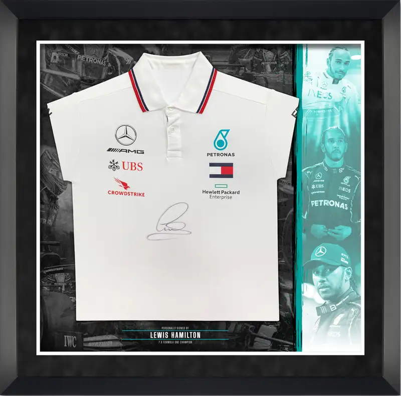 Official Mercedes AMG Petronas Sir Lewis Hamilton-Signed and-Sold